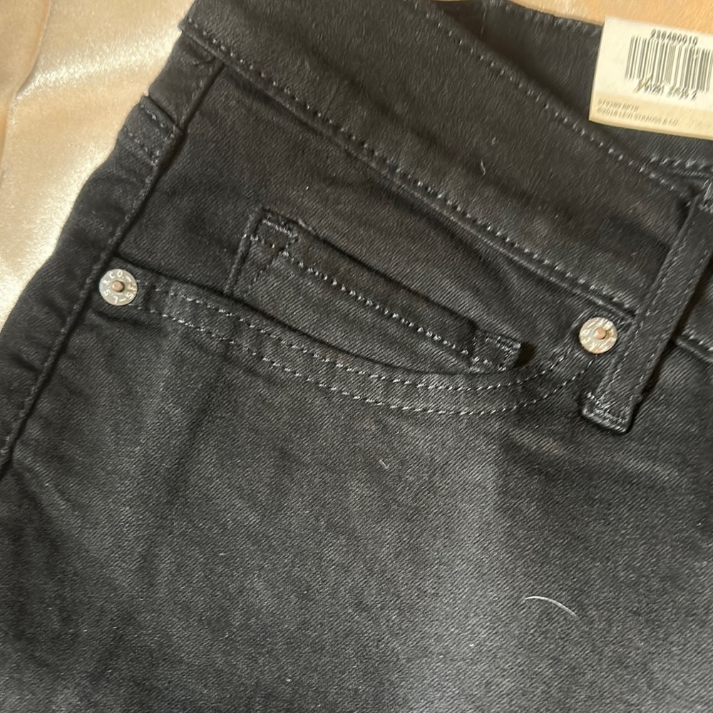 Levi's Black Straight Pants - Picture 6 of 13